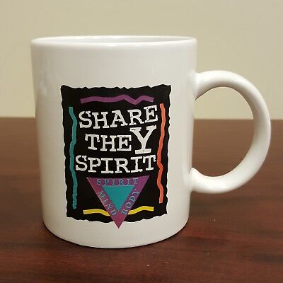 Share The Y Spirit Nonprofit Vintage YMCA Coffee Mug