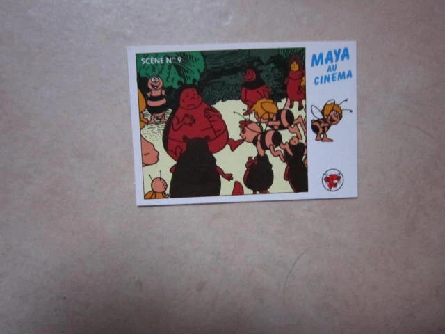La vache qui rit -  autocollant  MAYA L'ABEILLE  n°9