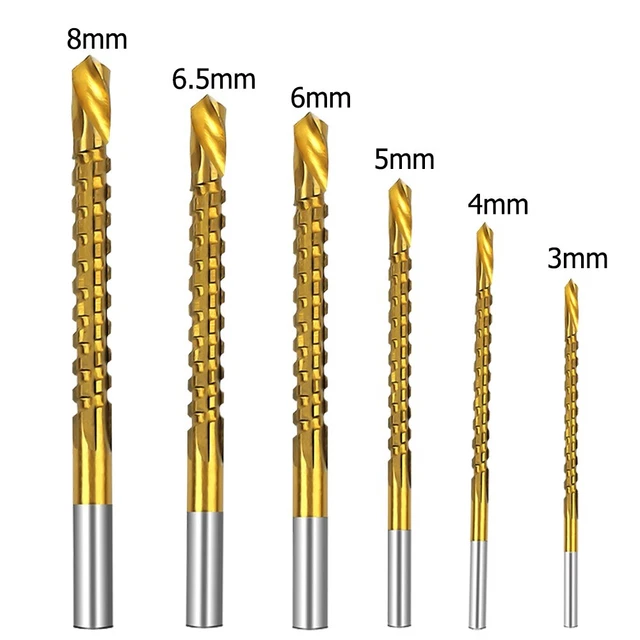 Forets revêtement titane HSS | 19 pcs. | 1 - 10 mm