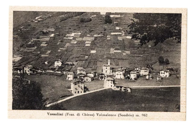 Sondrio  Val Malenco    Vassalini  Frazione Di Chiesa  Non  Viaggiata   Fp