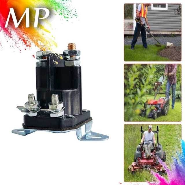 TRAKTOR MAGNETSCHALTER STARTERRELAIS Aufsitzmäher Rasentraktor Starter