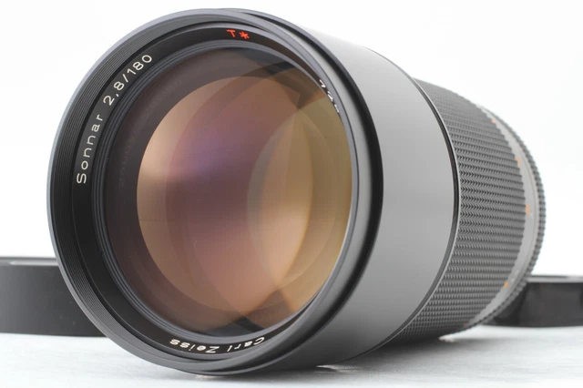 [Beste Mint] Contax Carl Zeiss Sonnar T 180mm F/2.8 Mmj für Cy Mount Aus Japan