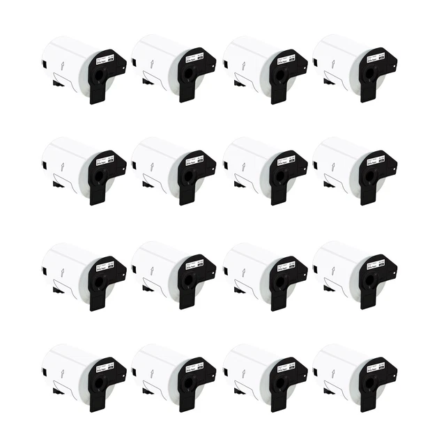 16 Rolls Large Shipping Labels 4 x 6 inch 4"x6" Fits Brother QL-1110NWB DK-1241