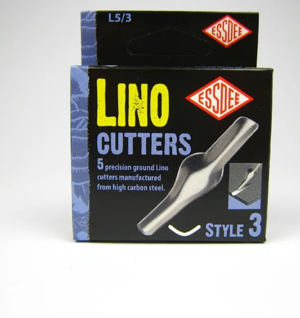 Cuchillo de linol n.o 3, - 5 unidades 501087 Essidee
