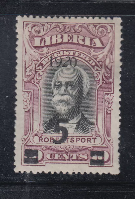 Liberia # 182 MINT Italic 2  President Barclay