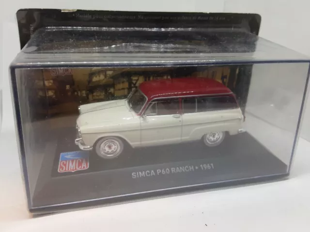 Presse Altaya Simca Aronde P 60 Ranch 1961 Neuf En Boite Vitrine