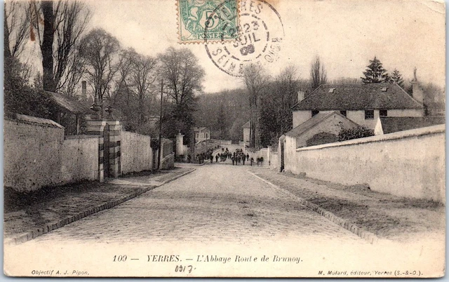 91 YERRES - l'abbaye route de brunoy.