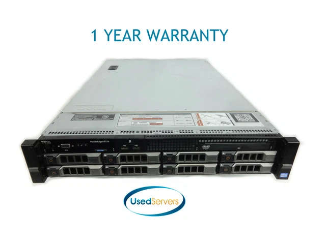 Dell Poweredge R720 LFF| 2x E5-2665 2.4GHZ=16Core| 256GB| 8x3TB SAS 6G| H710P