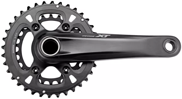 Shimano Deore XT FC-M8120 XT chainset, double 36/26, 12-speed, 51.8 mm chainline