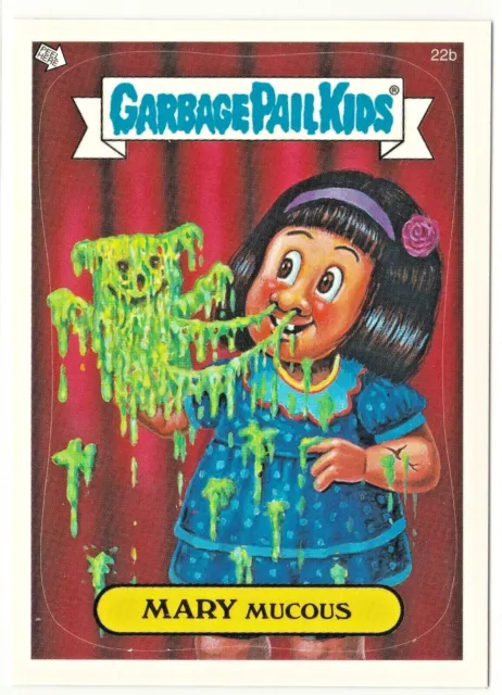 Garbage Pail Kids GPK Mary Mucous hand puppet