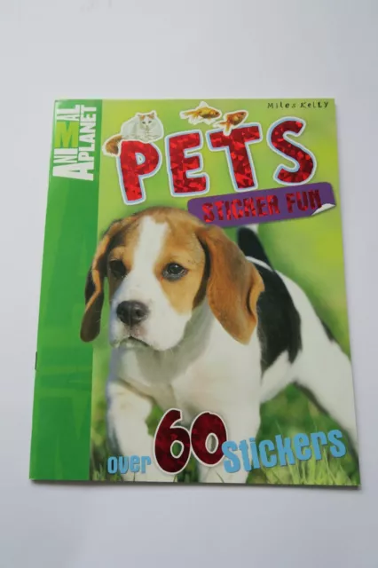 NEW, unused, Animal Planet Pets, sticker book