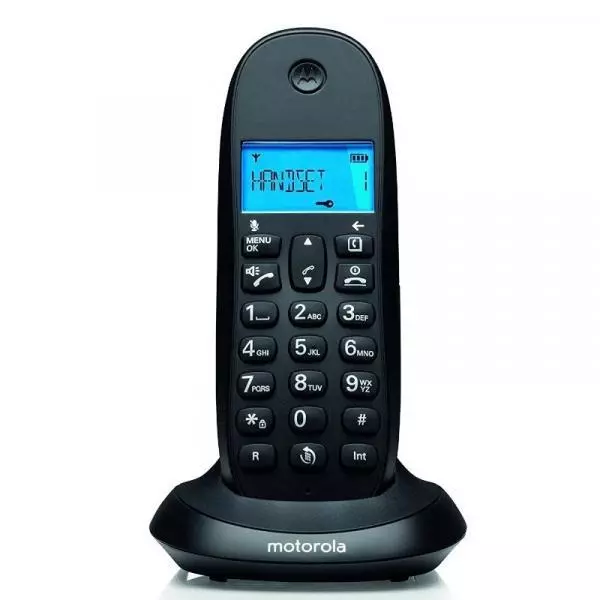 MOTOROLA C1001 CB+ Telefono DECT Negro