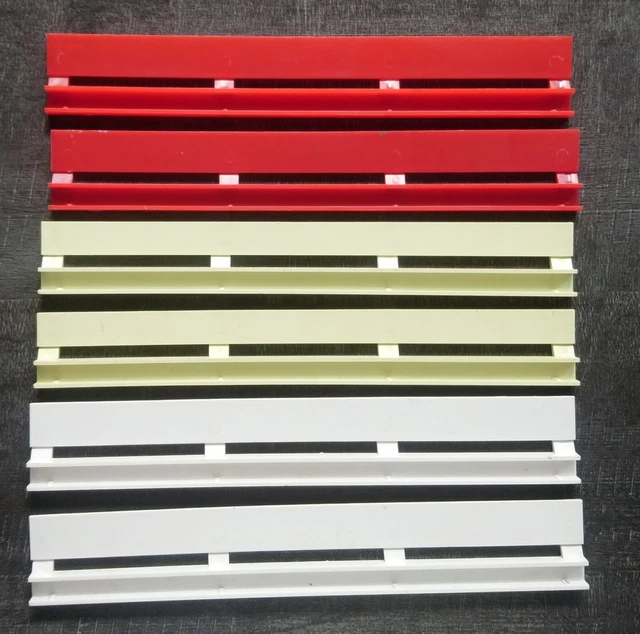 Circuit Routier Voiture Jouef Lot De 6 Parapets 3 Couleurs Ref 3872 Tbe
