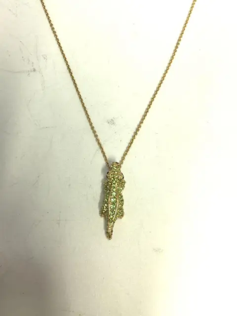 kate spade new york crocodile / necklace / -/ colored stone / GLD