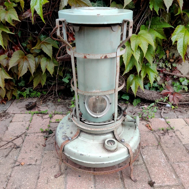 ALADDIN BLUE FLAME Heater Series 16 Alladin Paraffin Wick Vintage £124.