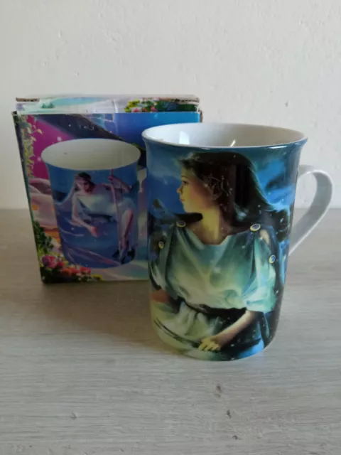 Les Alpes Tazza Zodiaco Zodiacale Sagittario Nuova FDM