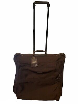 TUMI Brown Ballistic Nylon Bi-Fold Rolling Garment Bag 22X19X7 Fast Shipping
