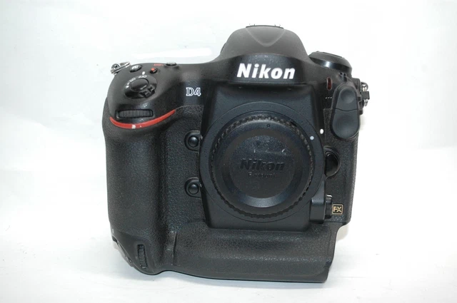 Nikon D4 16.2MP Digital SLR Camera Body shutter count 115085