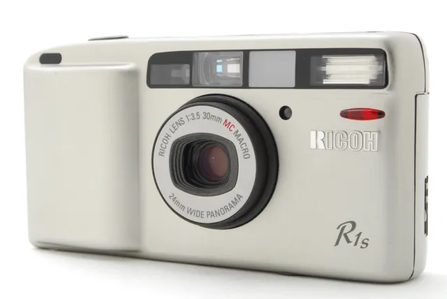 Read [Near Mint] Ricoh R1s R1 s Silver Point & Shoot 35mm Film Camera From Japan