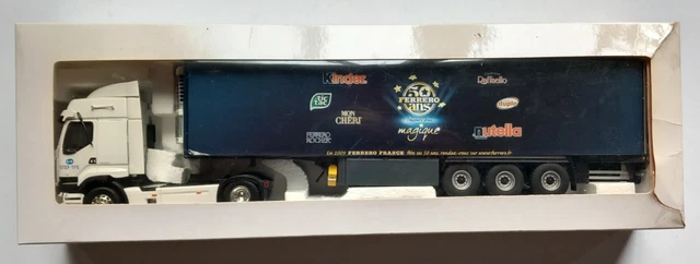 Miniature 143 ELIGOR LBS Renault Turboleader R390 semi frigo LAMBERET - Collection