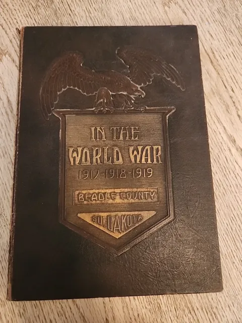 Beadle County, South Dakota WWI History Book From 1919 Contains Pictorial Record