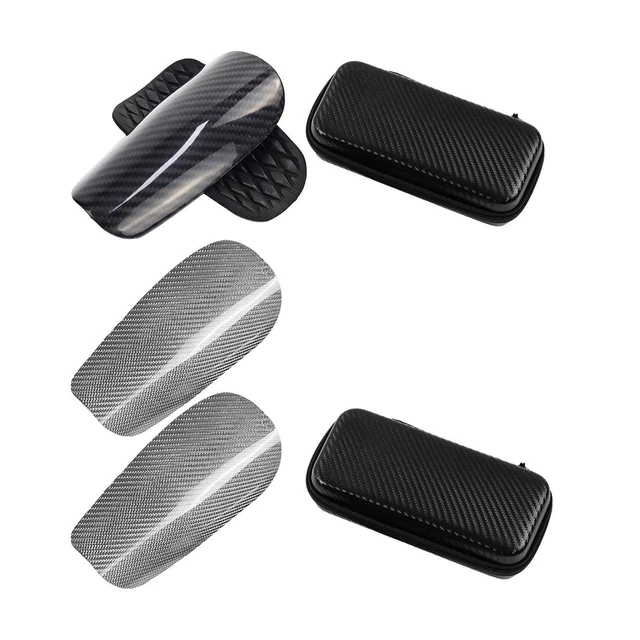 4 Sangles élastiques Pour Protège-tibias De Foot – Noir Et Blanc, Ajustables, Antidérapantes, Pour Vélo, Course, Escalade