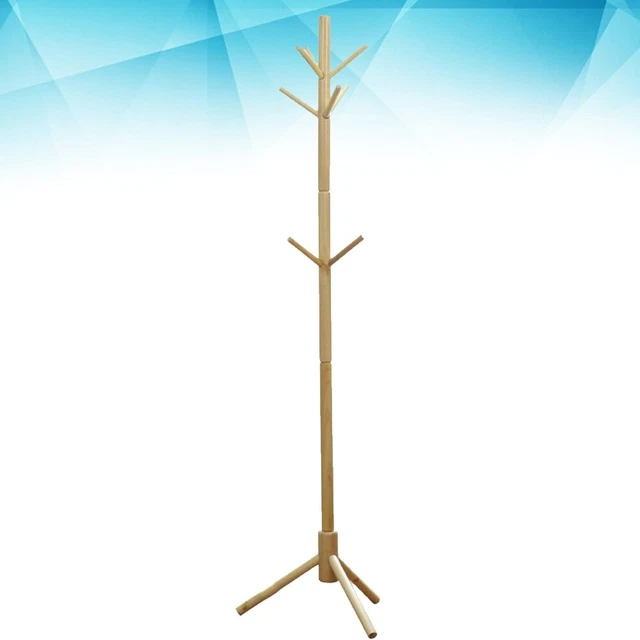 1 pezzo cappotto di legno cappello giacca supporto albero supporto appendiabiti rack ramo