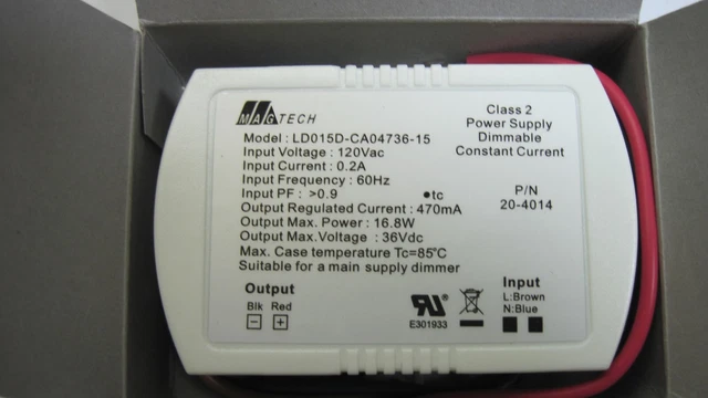 Ld015D-Ca04736-15  Magtech  Power Supply