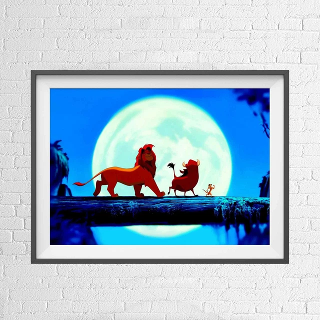 DISNEY LION KING ANIMATION POSTER PICTURE PRINT Sizes A5 to A0 **NEW ...