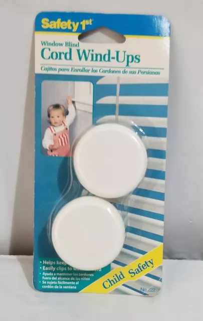SAFETY 1ST Window Blind Cord Wind Ups Child Safety 2-PACK