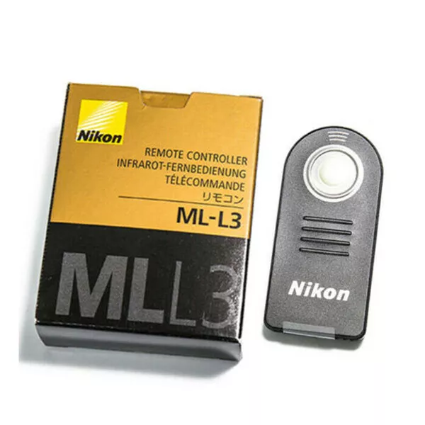 IR Fernauslöser Auslöser passend für Nikon ML-L3 DSLR Kamera