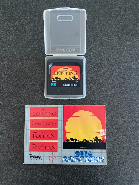 LE ROI LION / Sega Game Gear / Neuf Sous Blister Rigide Version Française EUR 399,99 - FR