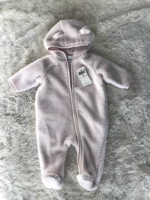 Abrigo de lana polar Ralph Lauren bebé bebé 6M patas
