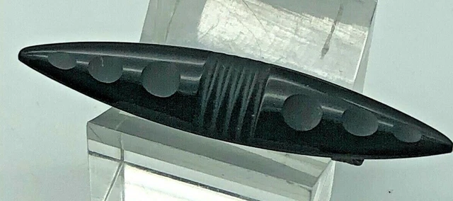 Antik Trauerschmuck Brosche schwarze Glas Anstecknadel schöner Zustand um 1900 Antik Trauerschmuck Brosche schwarze Glas Anstecknadel schöner Zustand um 1900