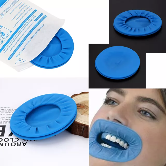 1pc Disposable Rubber Mouth Opener Dental Dam Mouth Gag Cheek Retractor Ora