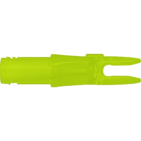 Easton 927769 Lemon Lime Super 3D Nocks 6.5 for Standard Carbon Arrows (12 Pack)