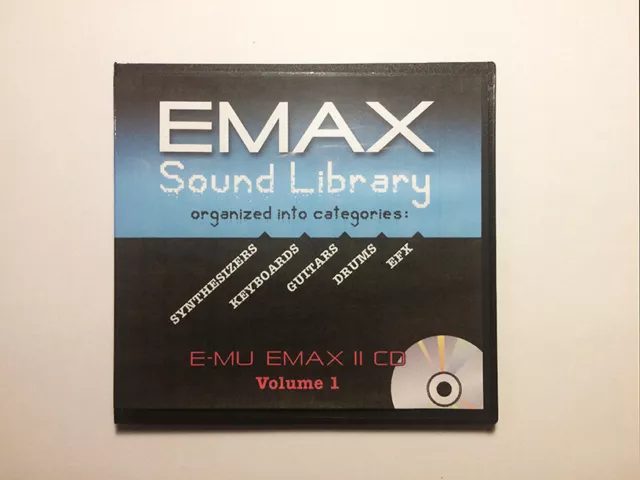 E-MU EMAX Sound Library - organized into categories - Vol.1