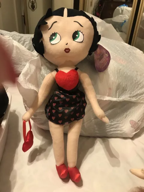 Sugar Loaf Betty Boop Valentine Collection Plush Doll Stuffed 15 inch