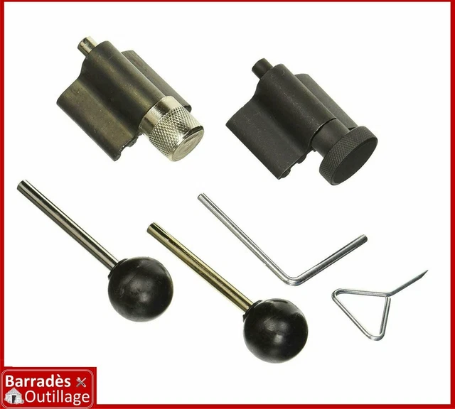 Kit Outil De Montage Courroie Distribution VW Audi Seat 1.9 2.0 TDI - Réf T10115 Etc., 7 Pièces, Neuf