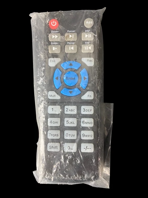 OEM Lorex LHV2000 Series DVR Remote Control (Small, Black)