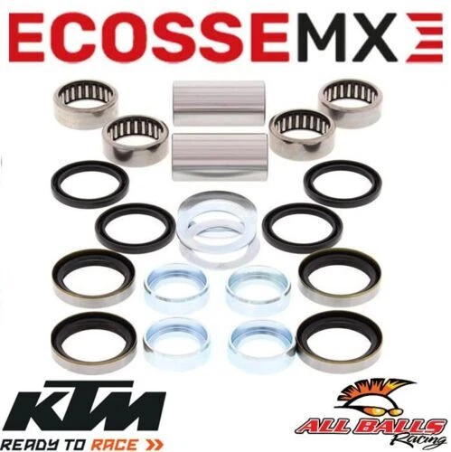 Honda ATV Swingarm Bearing Kit Swingarm Bearing Kit For Honda 250ex, 250 Recon, 250sx, 250es - All Balls 28-1056 Honda 250ex Engine - Foto 2