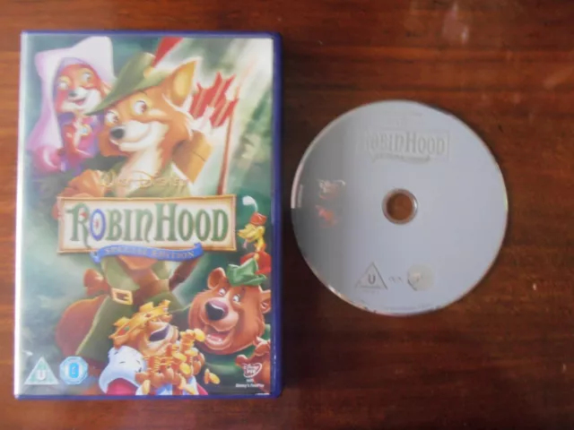 Printable Disney Robin Hood Dvd Cover