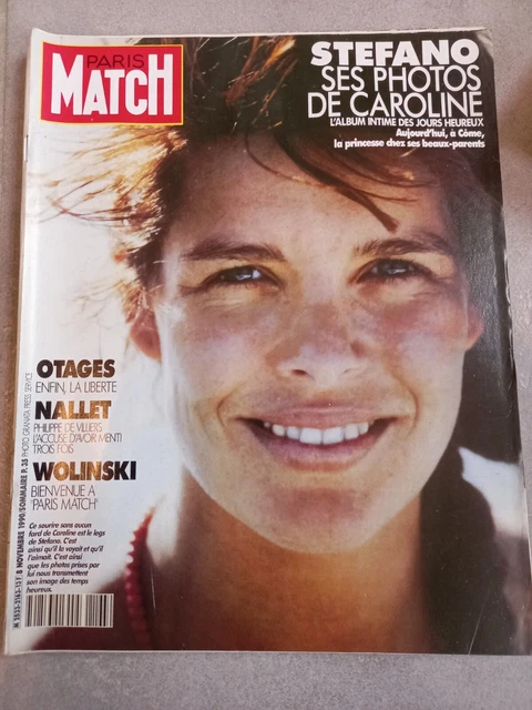 Affiche Paris Match 2540 - 60x80 Cm - Stéphanie De Monaco - Vintage