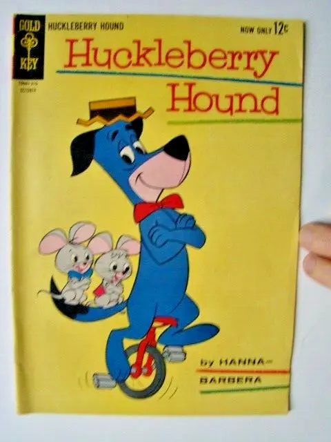 Huckleberry Hound #22 Hanna-Barbera TV Show Gold Key Comics 1963 VG/FN