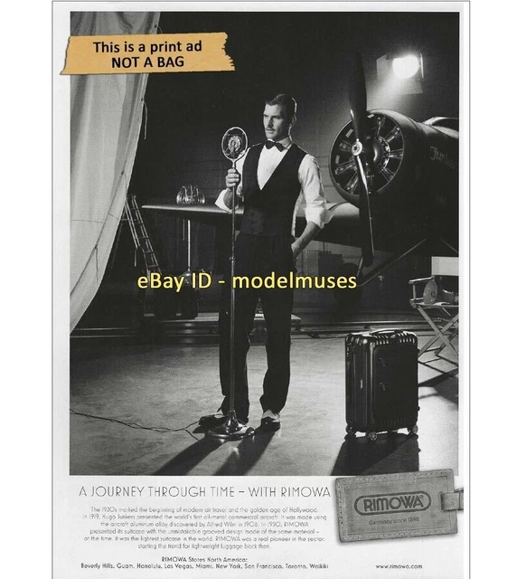 PRINT AD - RIMOWA Spring 2013 JOHANNES HUEBL 1-Page