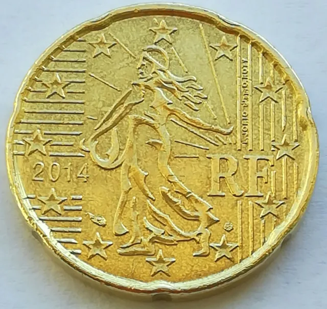 FRANCIA 20 cent 2014