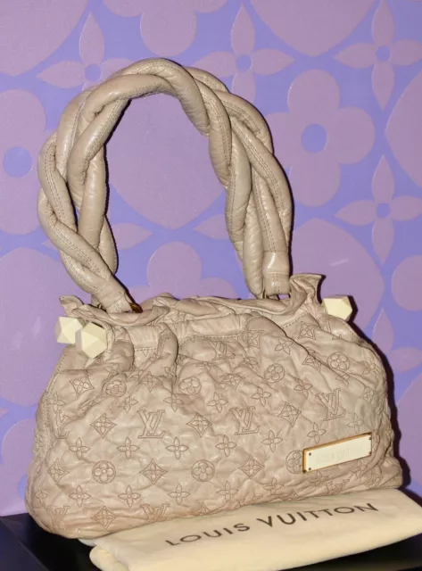 Lv Limited Edition Olympe Stratus Pm Beige Leather …