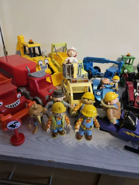 massive Bob the builder big bundle of vehicles and characters 2