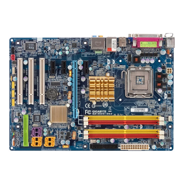 GIGABYTE GA-965G-DS3 SOCKET 775 DDR2 PCIe PCI ATX £132.00 - PicClick UK