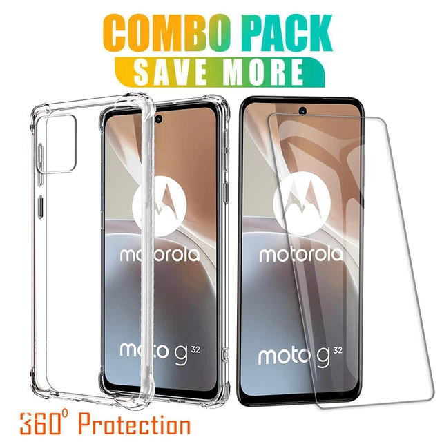 Fr Motorola Moto G54 G14 E13 E32 E22i E7 G53 G62 G22 Case Shockproof Clear Cover
